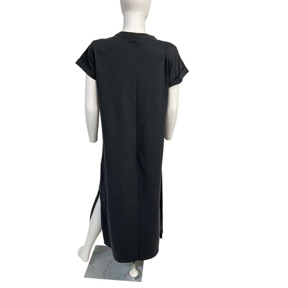 Allsaints Washed Black Randal Anna Dress Size 10 - Picture 3 of 5